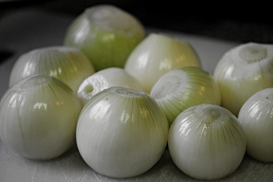 peeled off onion
