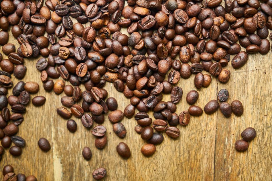 scented roasted coffee beans