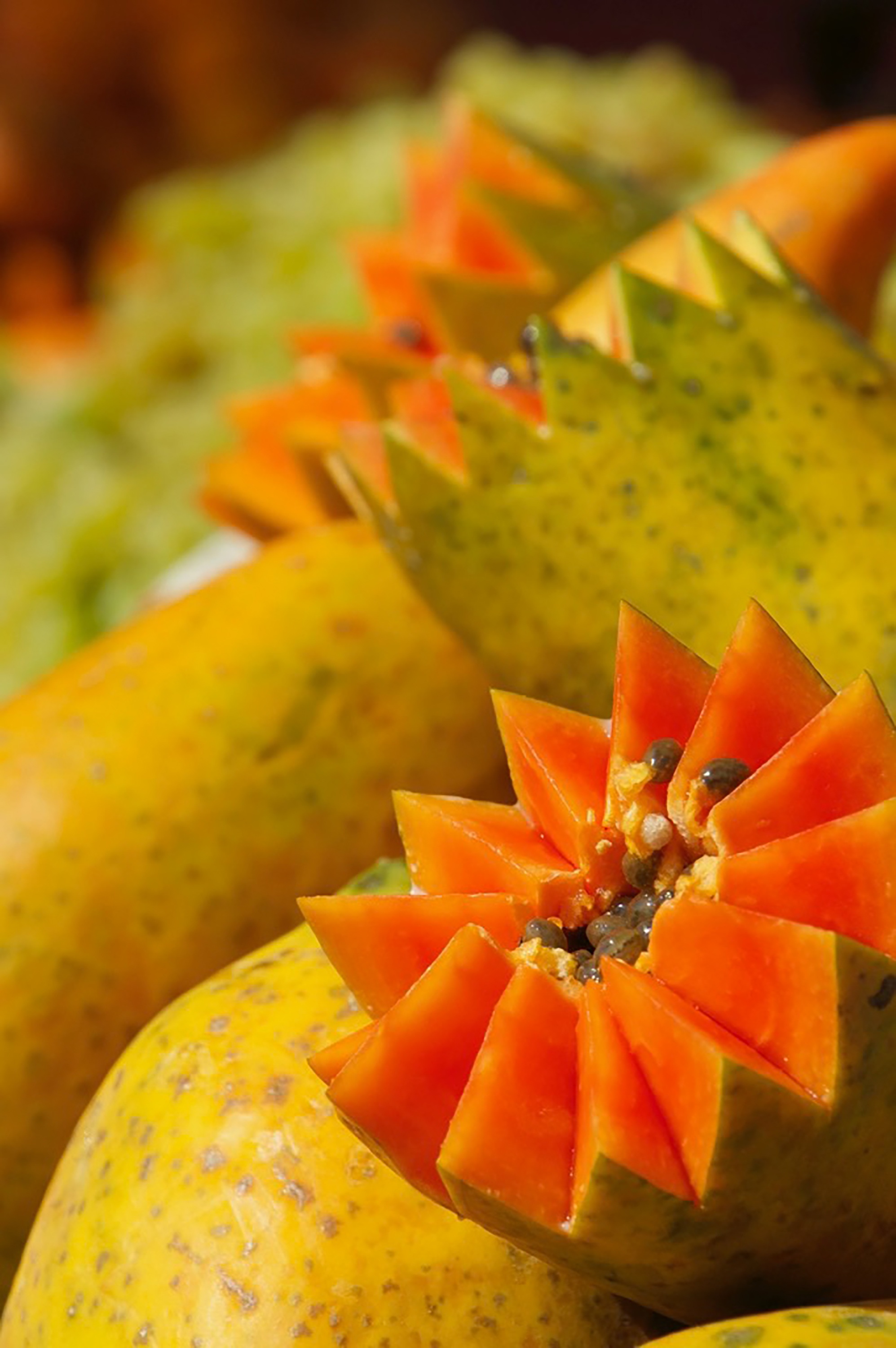 Rich In Vitamins Papaya Fruits free image download