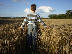 Child Autumn cereals