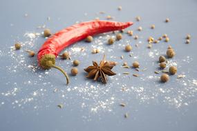 Spices, hot Pepper and Anise