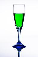 green Drink in Cocktail Glass