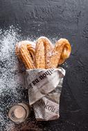 Churros as a traditional dessert