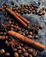 Sky Glass Clouds coffee grains