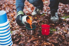 snacking in nature