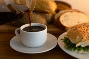 strong Coffee Breakfast