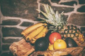 Fruits and Pineapple