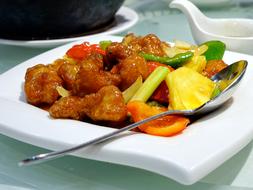 Sweet And Sour Pork as a chinese food