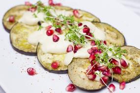 Eggplant Pomegranate