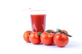 Tomato vegetarian juice