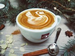 Coffee Latte Art design