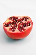 Red pomegranate Fruit cut