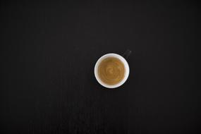 Break coffee Caffeine at dark