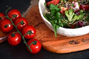 Food Tomatoes Vegetable Salad