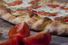 baked pizza Tomato