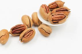 Cracked Pecans Nut Seeds