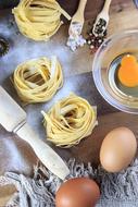 Egg and Pasta Wood