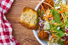 Salad Bread Table