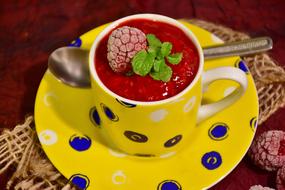 Raspberries Sorbet
