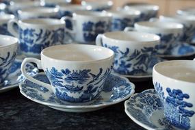 ceramic Tea Cups set