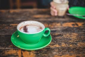 Coffee Drink Cup on table