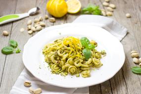 Pasta Noodles with Pesto