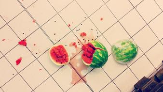 Food Accident on Floor