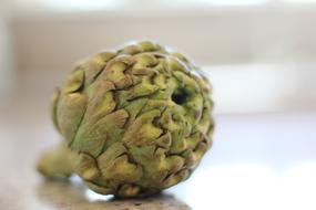 green Fresh Artichokes Food