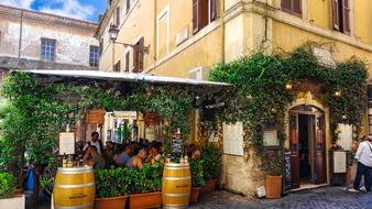 Rome Italy Cafe