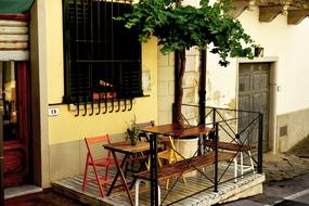 Place Rest Chairs at cafe