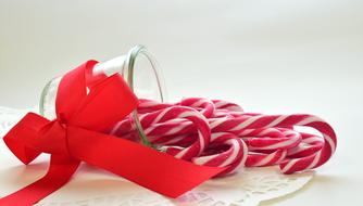 Sweet Sugar Candy Canes