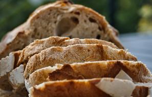 closeup view of Bread Country Food