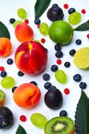Color Fruits Peach