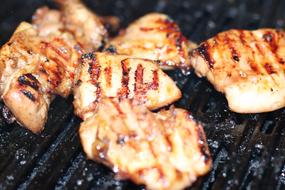 Chicken Grill Barbeque close-up