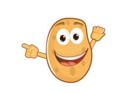 potato potato character cartoon