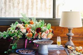 Flora Flower Arrangement on table