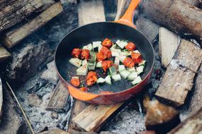 Pan Fire Campfire