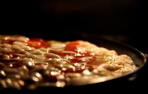 Pizza Food at Oven