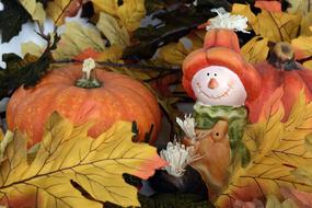 Autumn Golden Leaves harvest