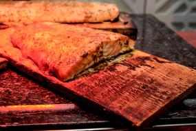 Salmon on Cedar Plank