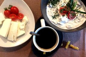 Breakfast Food on Table