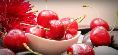 Cherries Fruits Fruit