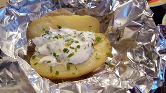 Baked Potatoes Potato Dish