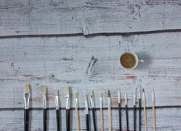 Coffee Brushes The Art Of
