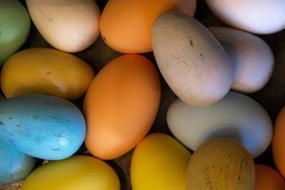 colorful Easter Eggs background