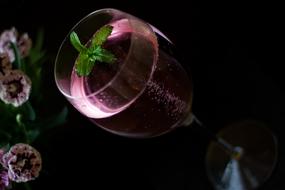 Champagne Glass Drink