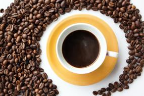 Coffee Background Beans