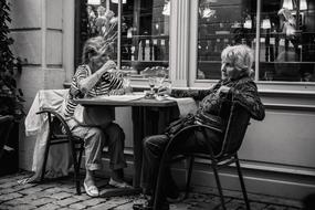 People Women in cafe