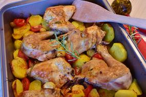 Chicken Fried Oven Foods