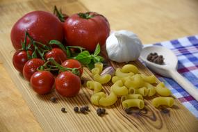 Italian Cuisine Tomato Pasta